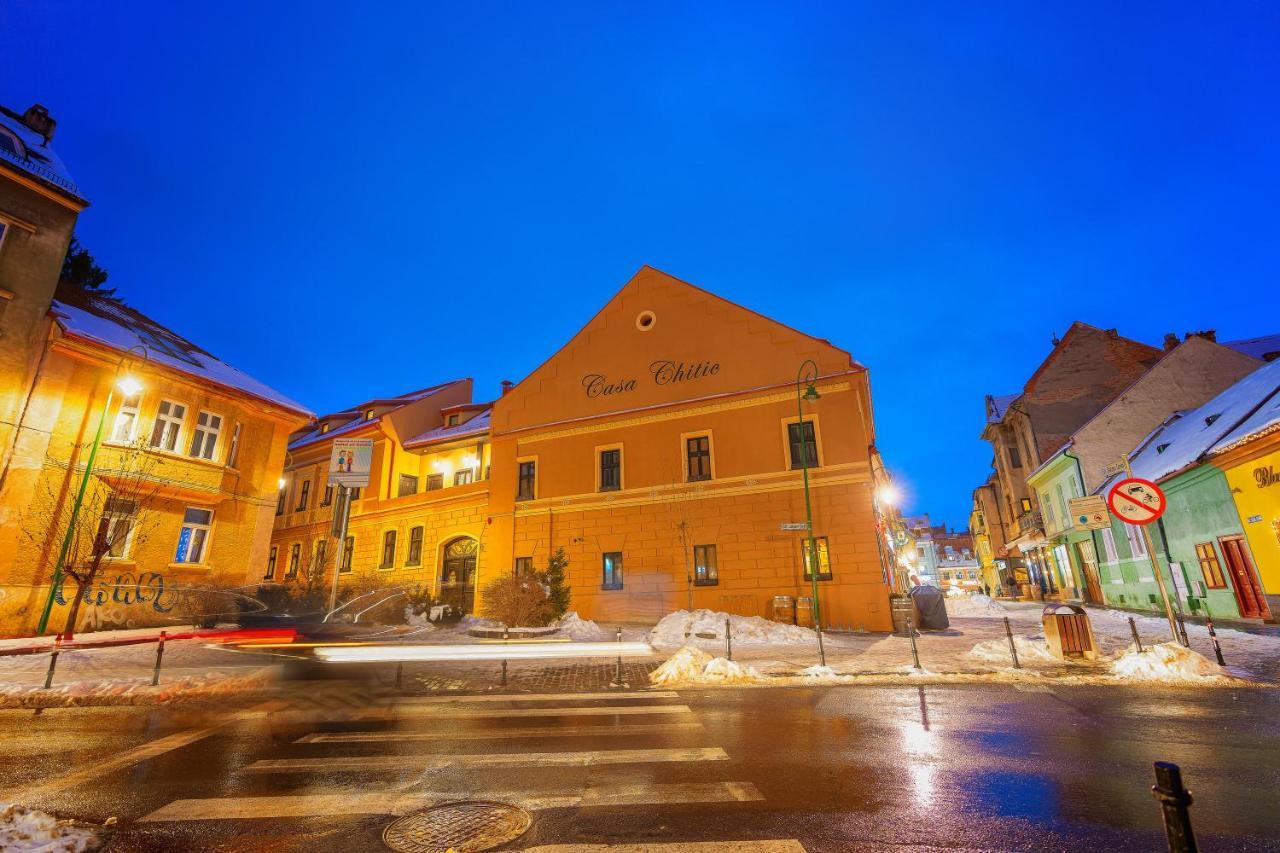 Hotel Boutique Casa Chitic -Hotel And Restaurant Str Johann Gott Nr7 براشوف المظهر الخارجي الصورة